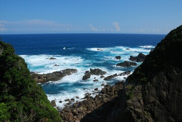 綺麗な青の海