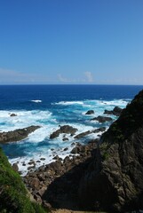 綺麗な青の海