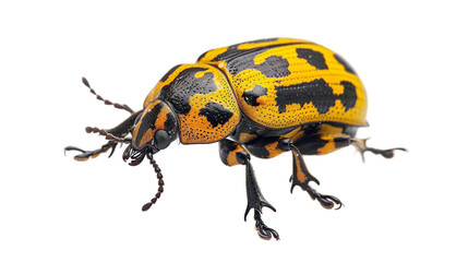 Fototapeta premium Beetle, bug insect isolated on transparent background 