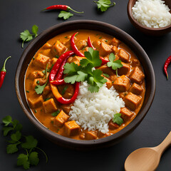 rice with vegetables and meat