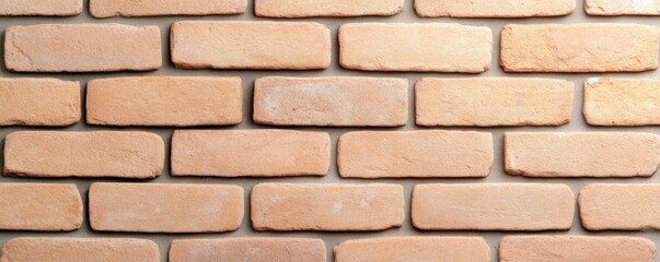 Obraz premium The red brick wall's background texture
