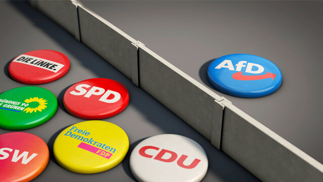 Brandmauer gegen&uuml;ber der AfD