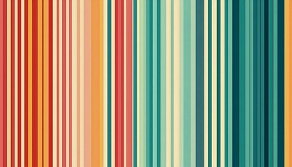 Obraz premium 90's classic stripes pattern vintage style background and paper scrap-booking