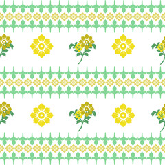 Abstract flora, Geometric Ethnic traditional seamless, 
