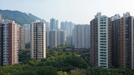 Obraz premium 4 Park Road, Longhua District, Shenzhen, China 
