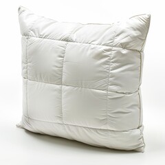 Obraz premium Comfortable Latex Pillow for a Restful Sleep, Isolated on White Background