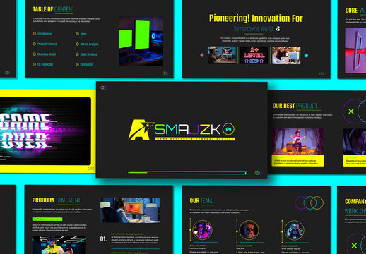 Gaming Company Profile Presentation