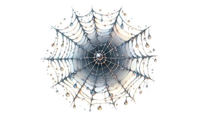 Web, watercolor clipart illustration with isolated background.