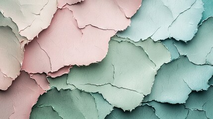 Obraz premium A close-up of a wall with paint chips removed from its chipped paint