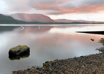 Loch Torrid and mountains