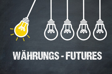 Fototapeta premium Währungs-Futures 
