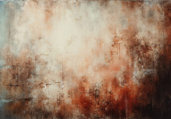 Wallpaper verwaschen mit braun, rot, beige und grau, grunge, Hintergrund oder Textur