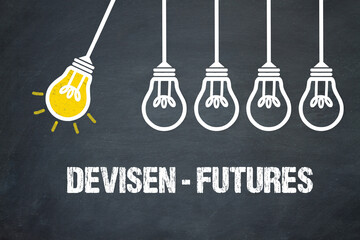 Fototapeta premium Devisen-Futures 