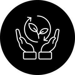 Obraz premium Sustainability Icon