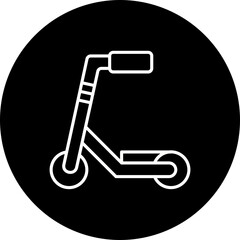 Kick Scooter Icon