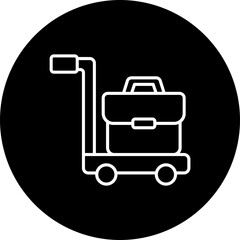 Airport cart Icon