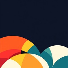 Abstract geometric background