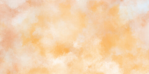 Abstract orange watercolor background. hand painted vector illustration. background.hand-drawn paper illustration diagonal gradient of white,Water vapor.