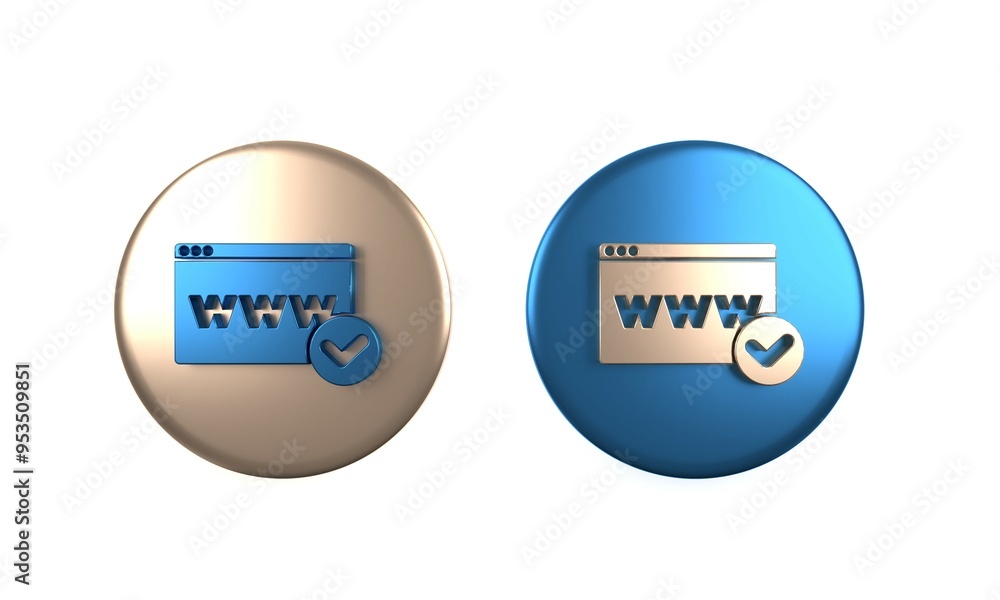 Poster colorful website template icon isolated on white background. internet communication protocol. circle