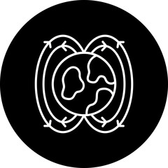 Magnetic field Icon