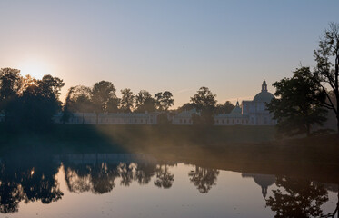 Grand Menshikov Palace in Oranienbaum Park, Russia.