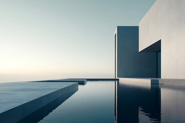 A minimalist concept design that conveys honor and dignity with clarity, emphasizing simplicity and elegance