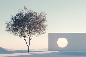 A minimalist concept design that conveys honor and dignity with clarity, emphasizing simplicity and elegance.