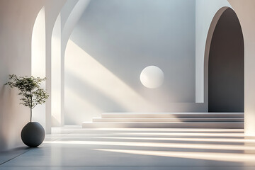A minimalist concept design that conveys honor and dignity with clarity, emphasizing simplicity and elegance.