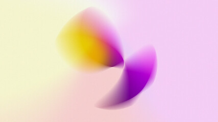 An abstract gradient artwork with blend of purple, yellow, and pink hues