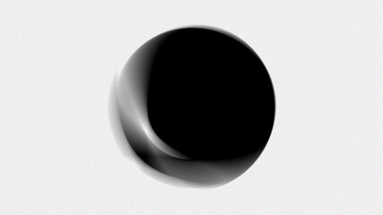 Abstract geometric grainy shapes artwork background