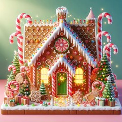 Enchanted Gingerbread House