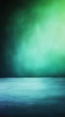 A Serene Blend of Green and Blue: A Captivating Backdrop for Your Imagination