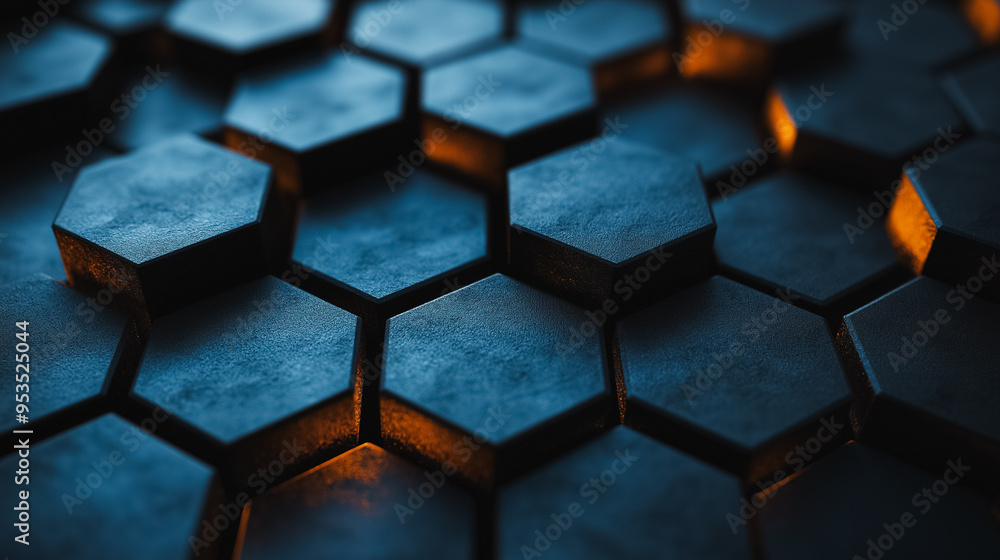 Poster bold abstract 3d background with striking contrasts and complex details, ideal for enhancing visual 