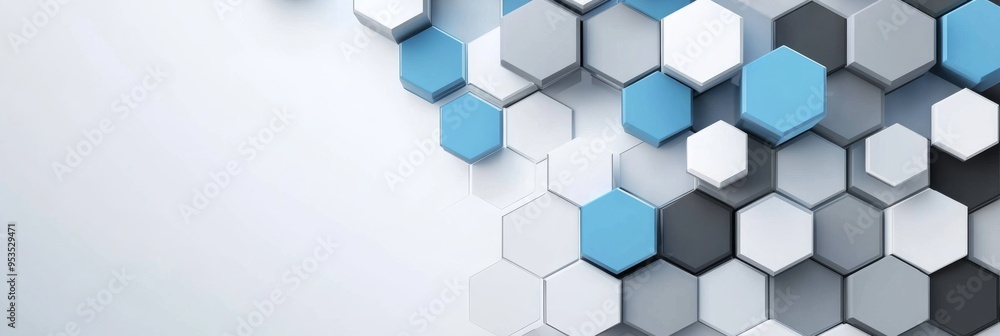 Poster Explore Innovative Business Solutions that incorporate Hexagonal Design principles to boost efficiency and foster collaboration in the corporate environment, elevating branding and performance
