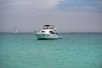 boat on the sea