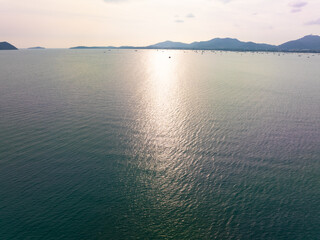 Sunset sky, Nature beautiful Light Sunset or sunrise over sea, Colorful dramatic majestic scenery sky,Amazing clouds and waves in sunset sky nature light cloud background