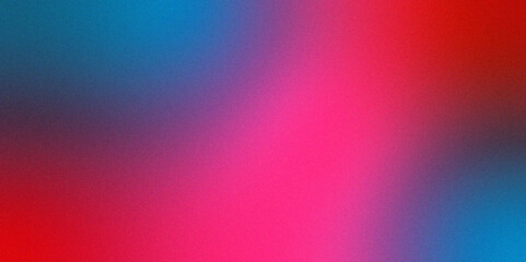 Digital grainy gradient with a colorful soft noise effect. Vintage Grunge Texture Pattern in pink and blue Tones for Artful Wallpaper. Gradient blur, noise, grain, texture. abstract background.	