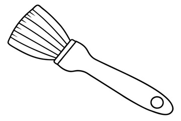 Brush line art