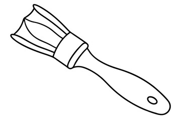 Brush line art