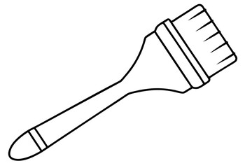 Brush line art