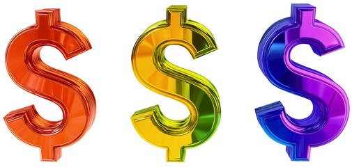 Obraz premium Dollar icon isolated, a symbol of cash and money, representing business and currency, with payment and wealth in finance and banking