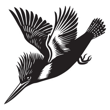 Kingfisher clip art preview