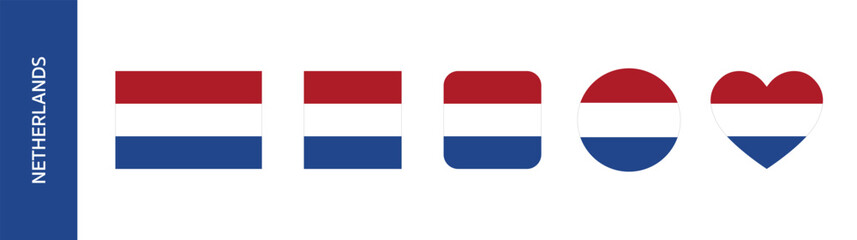 Flag of Netherlands or Holland
