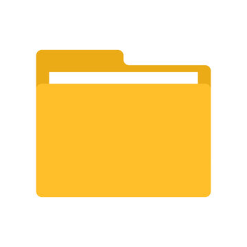 Folder icon. Document symbol. File icon. Computer folder.