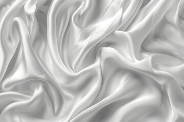A white fabric with a smooth texture, generative ai image,