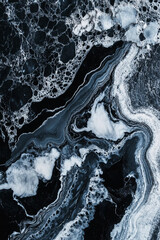 Dark marble texture.