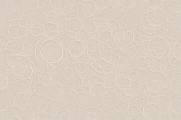 A minimalistic background with subtle overlapping circular patterns in neutral tones, AI Generated