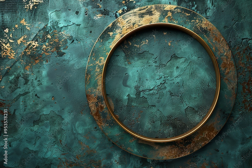 Poster create an eye-catching template using an opulent. generative ai