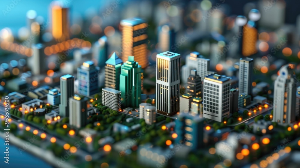 Poster integrated city management platforms with centralized control and deep field of view showcasing a fu