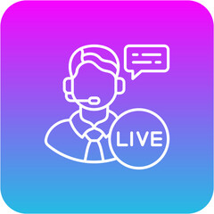 Live chat Icon